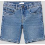 Blaue name it Jeans Shorts für Kinder mit Reißverschluss aus Baumwollmischung für Mädchen Größe 98 