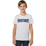 Weiße Kurzärmelige name it Fortnite Kinder T-Shirts für Jungen Größe 134 