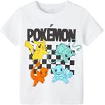 Reduzierte Weiße name it Pokemon Kinder T-Shirts für Jungen Größe 146 