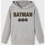 Reduzierte Graue Sportliche name it Batman Kindersweatshirts aus Baumwollmischung Größe 146 