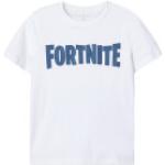 Weiße Kurzärmelige name it Fortnite Bio Kinder T-Shirts Größe 158 
