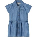 Reduzierte Blaue name it Kinderjeanskleider aus Baumwolle für Mädchen Größe 104 