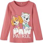 Rosa Langärmelige name it PAW Patrol Longsleeves für Kinder & Kinderlangarmshirts aus Baumwolle für Mädchen Größe 110 für den für den Herbst 