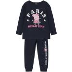 Reduzierte Saphirblaue name it Peppa Wutz Kinderschlafanzüge & Kinderpyjamas mit Schweinemotiv aus Baumwolle maschinenwaschbar für Mädchen Größe 104 