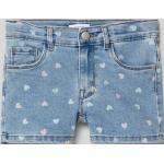 Blaue name it Jeans Shorts für Kinder mit Reißverschluss aus Baumwollmischung für Mädchen Größe 92 