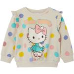 Reduzierte Bunte Langärmelige name it Hello Kitty Kindersweatshirts aus Baumwollmischung 
