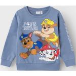 Reduzierte Blaue name it PAW Patrol Kindersweatshirts aus Baumwollmischung Größe 92 