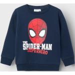 Reduzierte name it Spiderman Kindersweatshirts aus Baumwollmischung für Jungen 