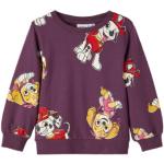 Lila name it PAW Patrol Kindersweatshirts aus Baumwolle maschinenwaschbar für Mädchen Größe 110 für den für den Herbst 