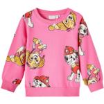 Pinke name it PAW Patrol Kindersweatshirts aus Baumwolle maschinenwaschbar für Mädchen Größe 98 