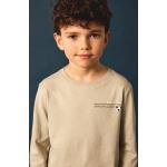 Reduzierte Graue name it Bio Rundhals-Ausschnitt Kindersweatshirts aus Baumwolle Größe 116 