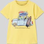 Gelbe name it Kinder T-Shirts aus Baumwolle für Jungen Größe 104 