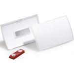 Namensschilder »Click Fold« mit Magnet 9 x 5,4 cm transparent, Durable, 9x5.4 cm