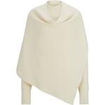 Weiße HUGO BOSS BOSS Naomi Campbell Stehkragen Kaschmir-Pullover aus Wolle für Damen Größe XS 