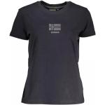 Reduzierte Schwarze NAPAPIJRI T-Shirts aus Baumwolle für Damen Größe M 