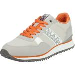 NAPAPIJRI Lederimitat/Textil Sneaker, grau, 41 Grau/ Orange