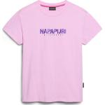 Pinke NAPAPIJRI T-Shirts aus Jersey für Damen Größe M 