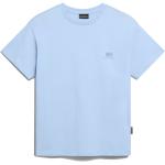 Reduzierte Marineblaue NAPAPIJRI T-Shirts für Damen Größe XS 