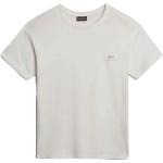 Weiße NAPAPIJRI T-Shirts für Damen Größe XL 