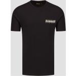 Reduzierte Schwarze NAPAPIJRI T-Shirts aus Baumwolle für Herren Größe XL 