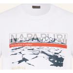 Reduzierte Dunkelblaue NAPAPIJRI T-Shirts aus Baumwolle für Herren Größe 3 XL 