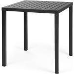 Nardi - Cube 70 Tisch - grau, rechteckig, Kunststoff,Metall - 70x75x70 cm - antracite - anthrazit (803) Breite/Tiefe 70 x 70 cm