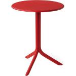 Rote Moderne Nardi SPRITZ Design Tische aus Kunststoff 