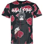 Bunte Naruto Rundhals-Ausschnitt T-Shirts für Herren Größe XXL 