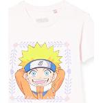 Hellrosa Naruto Kinder T-Shirts maschinenwaschbar für Mädchen 