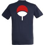 Blaue Naruto T-Shirts aus Baumwolle für Damen Größe S 