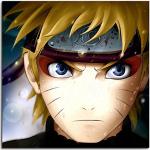 Naruto Naruto Uzumaki Leinwanddrucke mit Anime-Motiv 60x60 