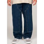 Reduzierte Bestickte Loose Fit Carhartt Work In Progress Jeans mit Stickerei aus Baumwolle für Herren Größe XL 