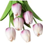 Lila Künstliche Tulpen 10-teilig zum Valentinstag 