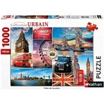 1000 Teile Nathan Puzzle Puzzles mit London-Motiv 