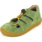 Reduzierte Grüne Lurchi Outdoor-Sandalen aus Leder für Kinder Größe 24 mit Absatzhöhe bis 3cm für den für den Sommer 