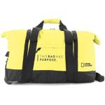 Gelbe National Geographic Herrenreisetaschen mit Reißverschluss klappbar 