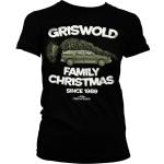 Schwarze T-Shirts mit Weihnachts-Motiv für Damen Größe XXL Weihnachten 