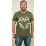 NATIVE SOULS T-Shirt Herren - Dove Sun - green