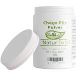 Natur Total Chaga Pilz Pulver 200g - Chaga Tee Extrakt aus Wildsammlung