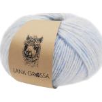 Blaue Lana Grossa Melierte Wolle 