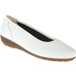 Weiße tessamino Natural Feet Damenballerinas in Komfortweite aus Leder orthopädisch Größe 39 für den für den Sommer 