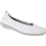 Weiße tessamino Natural Feet Damenballerinas in Komfortweite aus Leder orthopädisch Größe 39 für den für den Sommer 