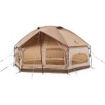 Naturehike Camping Zelt Familienzelt 3-4 Personen Zelt Jurtenzelt Großes Wasserdichtes Zelt Sechseckzelt mit 5,5 m² für Outdoor und Camping