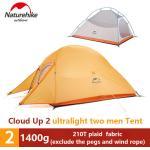 Naturehike Kuppelzelt Cloud Up 1/2/3 Personen Upgrate Ultraleichtes Camping Zelt