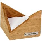 NATUREHOME Zettelkasten »SKRIPT Zettelbox 11,5 x 11,5 x 9,5 cm, div. Holzar«, beige, eiche