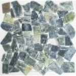 Grüne Mosaik Wandfliesen 