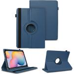Blaue NAUC Samsung Tablet Hüllen Art: Flip Cases aus Kunstleder 