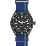 Blaue 10 Bar wasserdichte Wasserdichte Nautica Quarz Armbanduhren mit Analog-Zifferblatt 