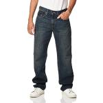 Blaue Loose Fit Nautica Wide Leg Jeans & Relaxed Fit Jeans mit Reißverschluss aus Denim für Herren Weite 30 