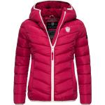 Reduzierte Rosa Gesteppte Navahoo Winterjacken mit Kapuze für Damen Größe XS für den für den Herbst 